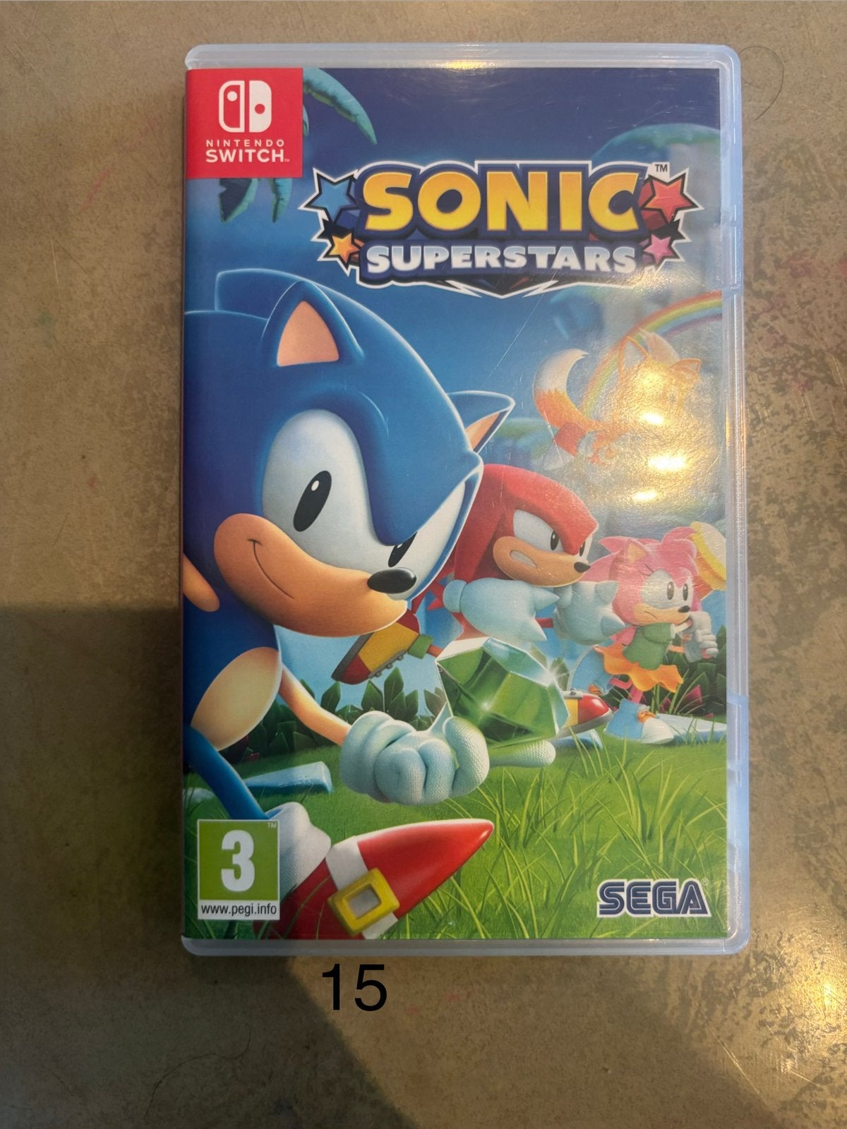 Nitendo sonic superstar, Games en Spelcomputers, Games | Nintendo Switch, Ophalen, Zo goed als nieuw, Vanaf 3 jaar