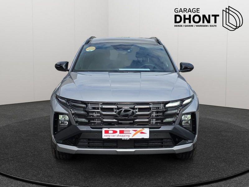 Hyundai Tucson, Auto's, Gebruikt, Leder en Stof, Bedrijf, 5 zetels
