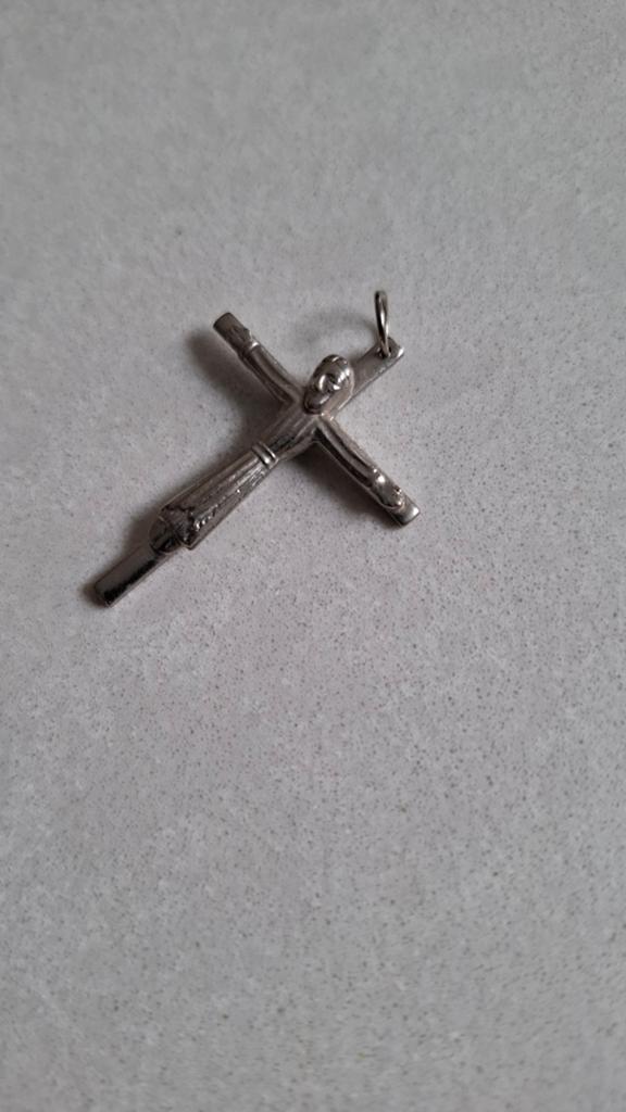 Hangertje Jezus, Handtassen en Accessoires, Bedels, Ophalen