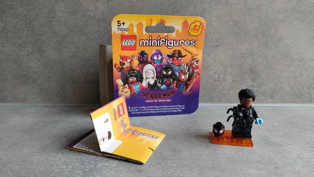 lego 71050 minifigures spiderman miles morales, Kinderen en Baby's, Speelgoed | Duplo en Lego, Zo goed als nieuw, Lego, Complete set