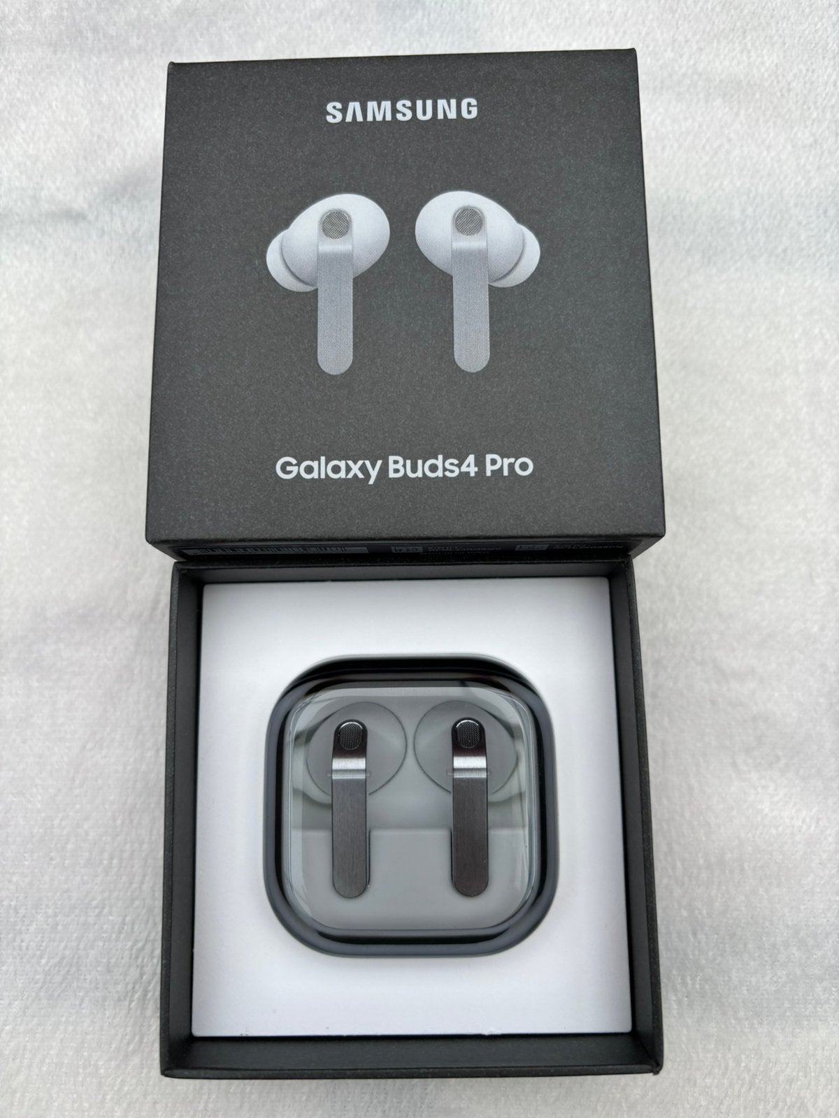 Buds4 Pro blanc pour Samsung Galaxy, utilisé 9 mois, Détection de port, Comme neuf, Enlèvement, Blanc