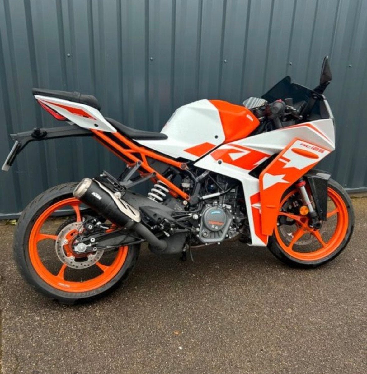Ktm RC 125 2023 3400km a1 moto motor, Particulier