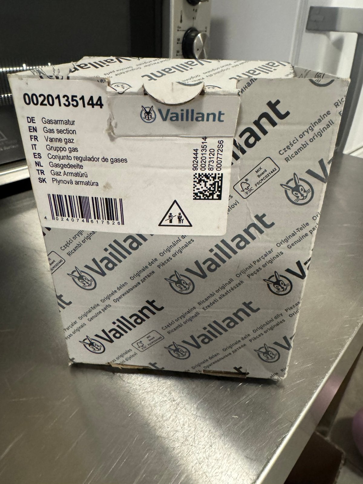 Vaillant gasblok (nieuw), Doe-het-zelf en Bouw, Ophalen of Verzenden, Zo goed als nieuw