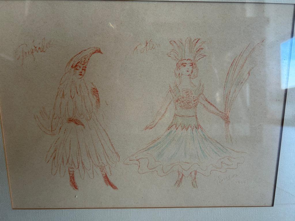 Lithografie Pollen en Puérilla van James Ensor, Antiek en Kunst, Kunst | Litho's en Zeefdrukken, Ophalen