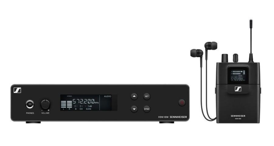 Sennheiser XSW IEM Set B, TV, Hi-fi & Vidéo, Sans fil, Enlèvement ou Envoi, Sennheiser, Intra-auriculaire