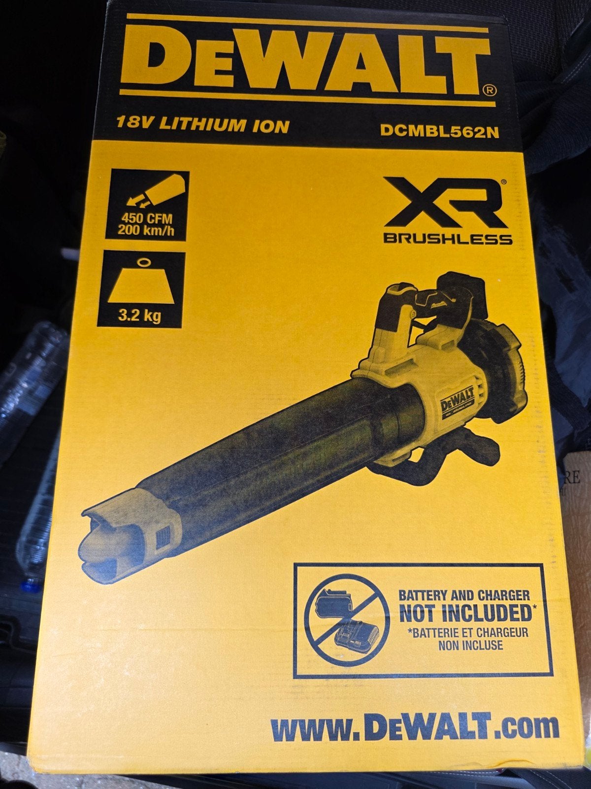 NIEUW - DEWALT Bladblazer, Tuin en Terras, Nieuw, Ophalen of Verzenden, Dewalt, Accu