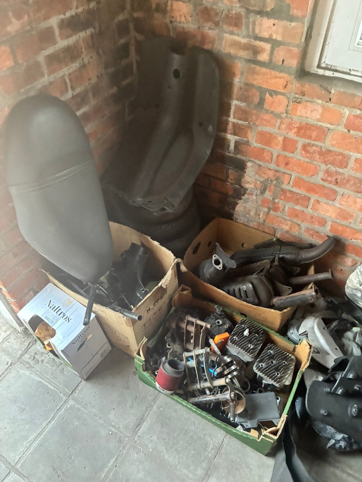 Heel veel piaggio onderdelen, Ophalen, Zo goed als nieuw, Blok, Piaggio