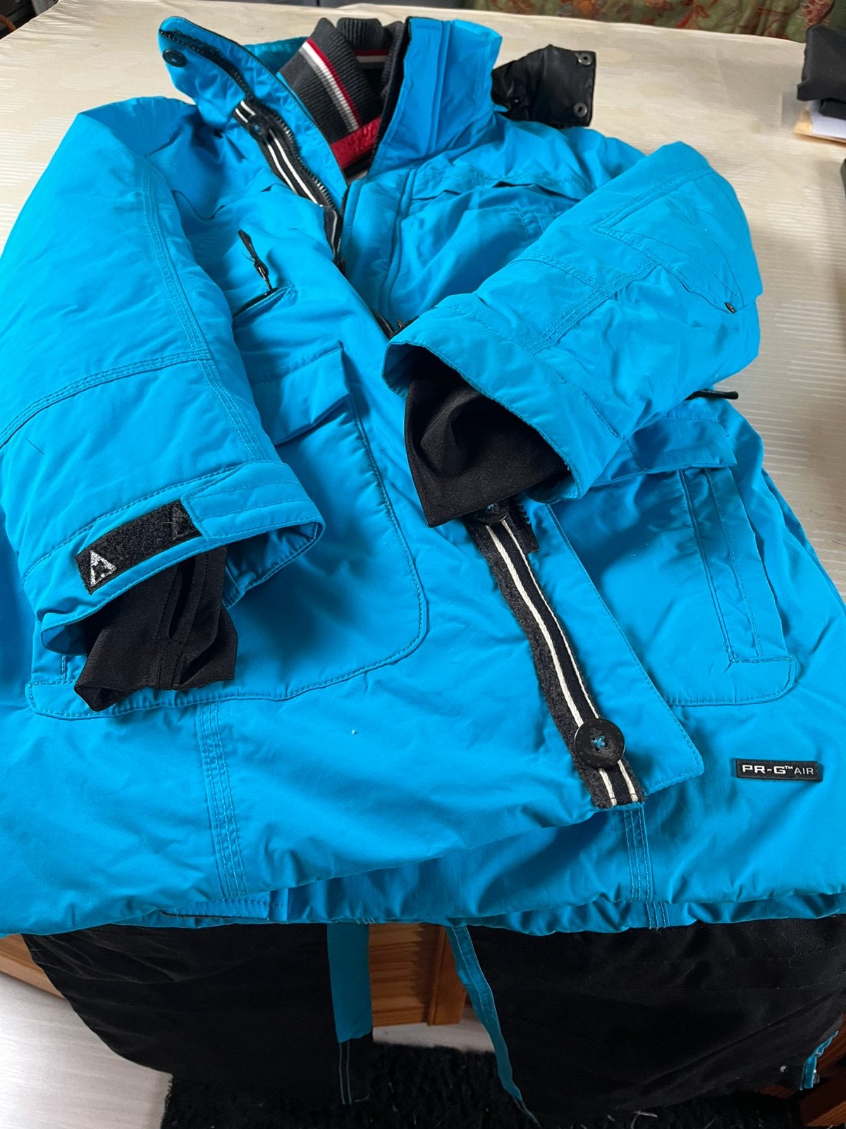 GRANDE COMBINAISON ET PANTALON DE SKI, Vêtements | Hommes, Enlèvement ou Envoi, Comme neuf, Taille 52/54 (L), Bleu