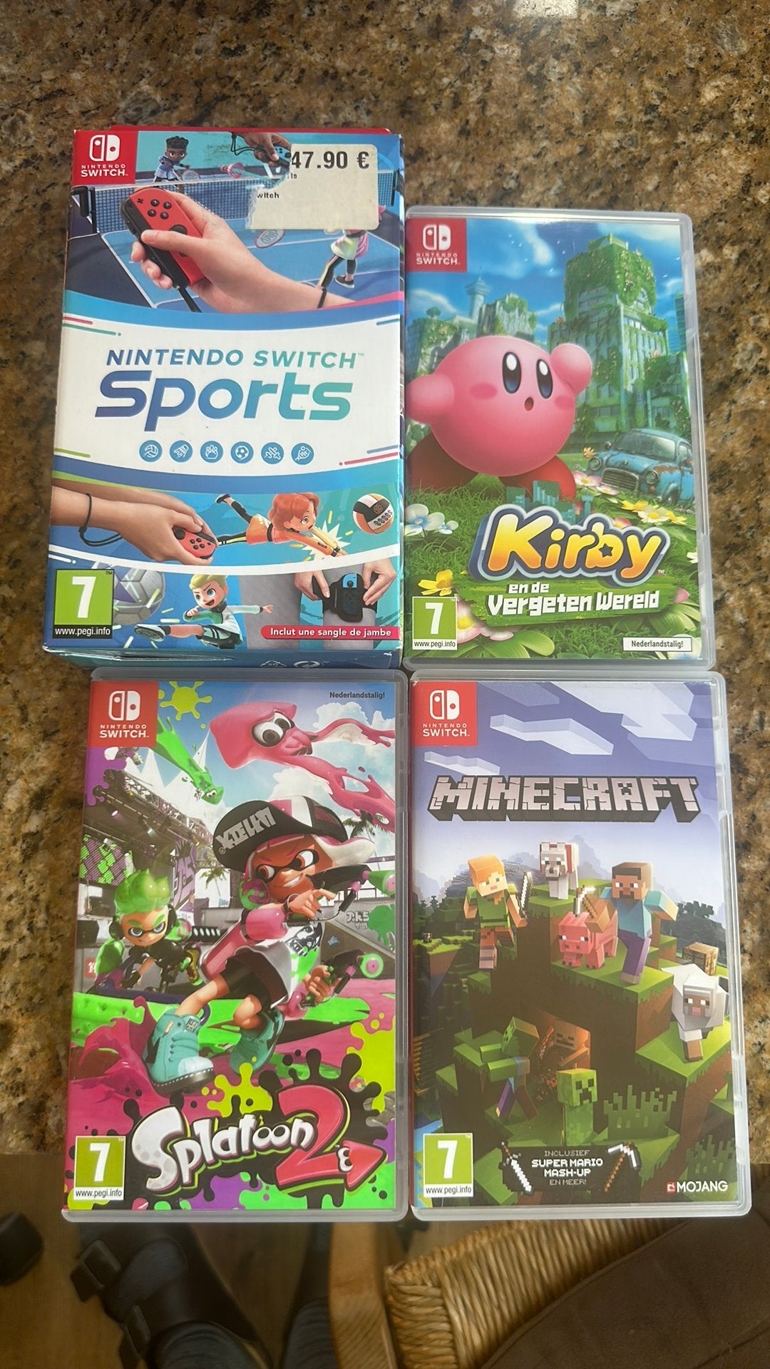 Nintendo switch games, Games en Spelcomputers, Games | Nintendo Switch, Ophalen of Verzenden, Gebruikt