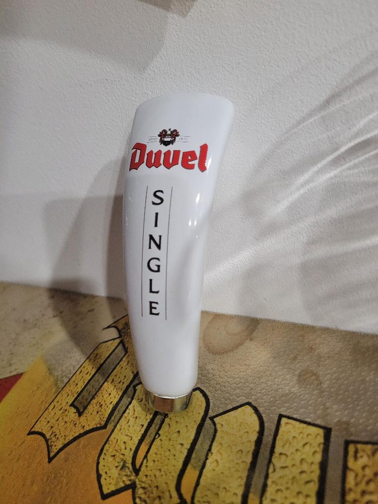 Poignée de tireuse duvel, Envoi, Comme neuf, Autres types, Duvel