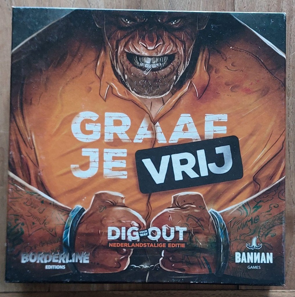 bordspel: GRAAF JE VRIJ, 1 ou 2 joueurs, Enlèvement ou Envoi, Comme neuf, Bannan Games