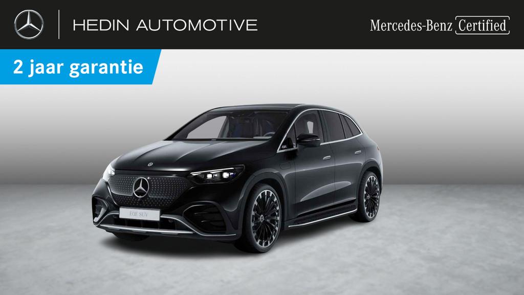 Mercedes-Benz EQE-Klasse 350 SUV 4MATIC AMG Line | Panoramis, Auto's, Mercedes-Benz, Automaat, Stof, Zwart, 96 kWh