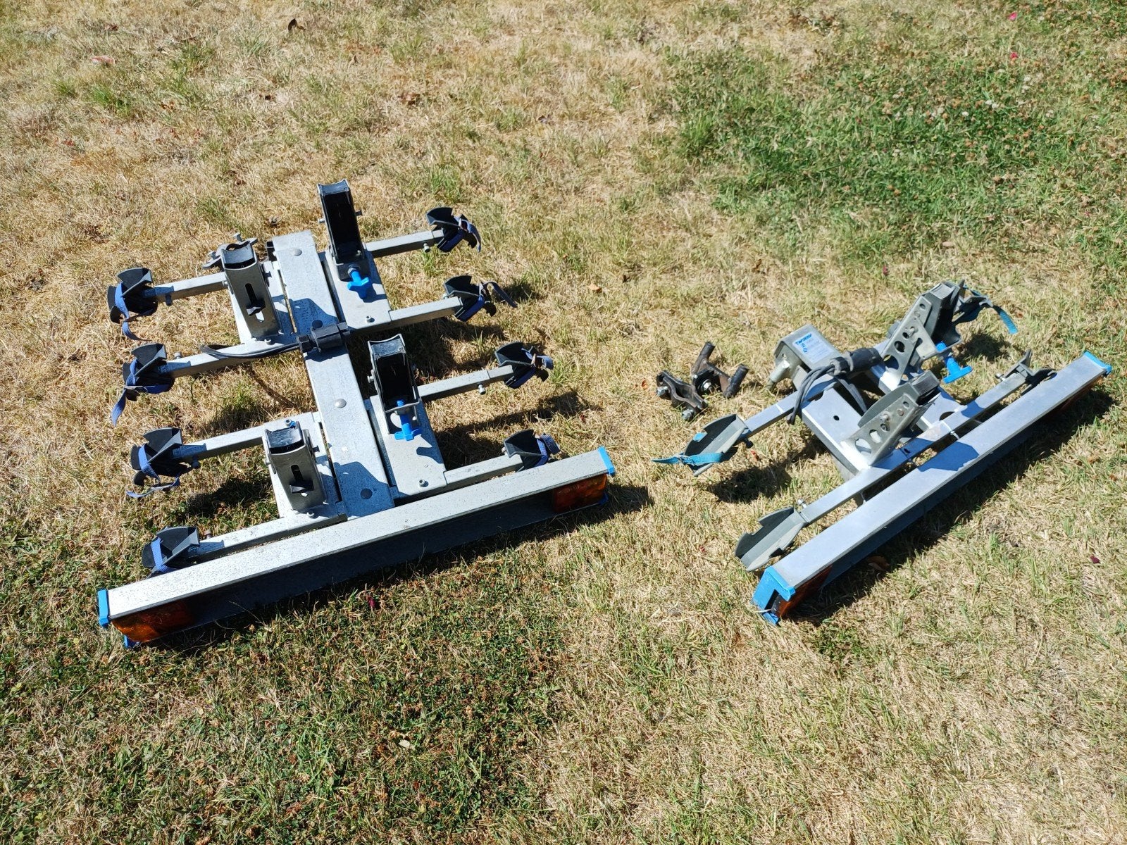 Twinny fietsdrager  2 stuks., Auto diversen, Fietsendragers, Ophalen, 3 fietsen of meer, Gebruikt, Trekhaakdrager