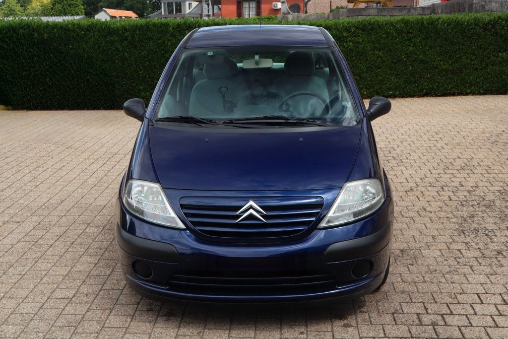 Citroën C3 1.1 blauw 2004, Auto's, Citroën, Voorwielaandrijving, Stof, 4 cilinders, Blauw