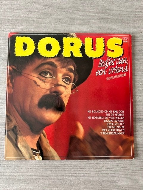 Vynil Liedjes van een vriend – Dorus (lp011), Ophalen of Verzenden, Gebruikt, Nederlandstalig