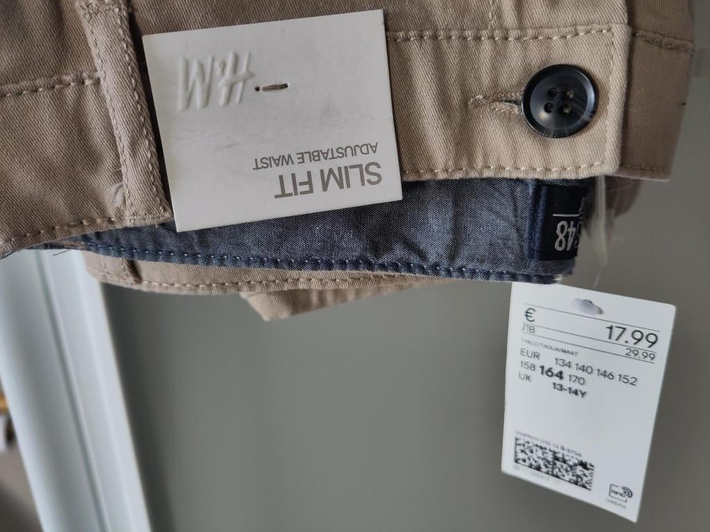 broek jongens, Enfants & Bébés, Vêtements enfant | Taille 164, Garçon, H&M, Enlèvement, Pantalon