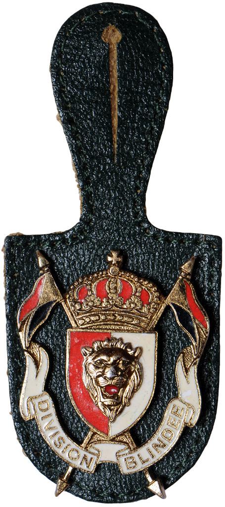 Hoofdkwartier 16e Pantserdivisie - Borsthanger, Verzamelen, Verzenden, Landmacht, Embleem of Badge