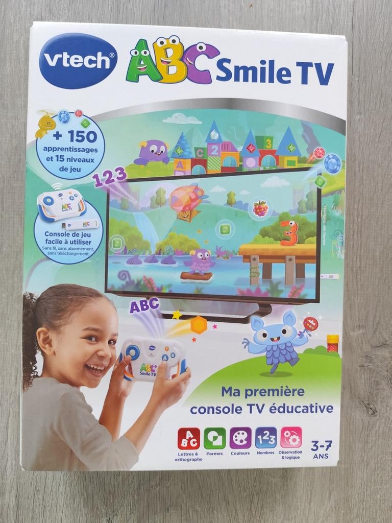 ABC SMILE TV (MIJN EERSTE EDUCATIEVE TV-CONSOLE), Ophalen of Verzenden, Zo goed als nieuw, Wit