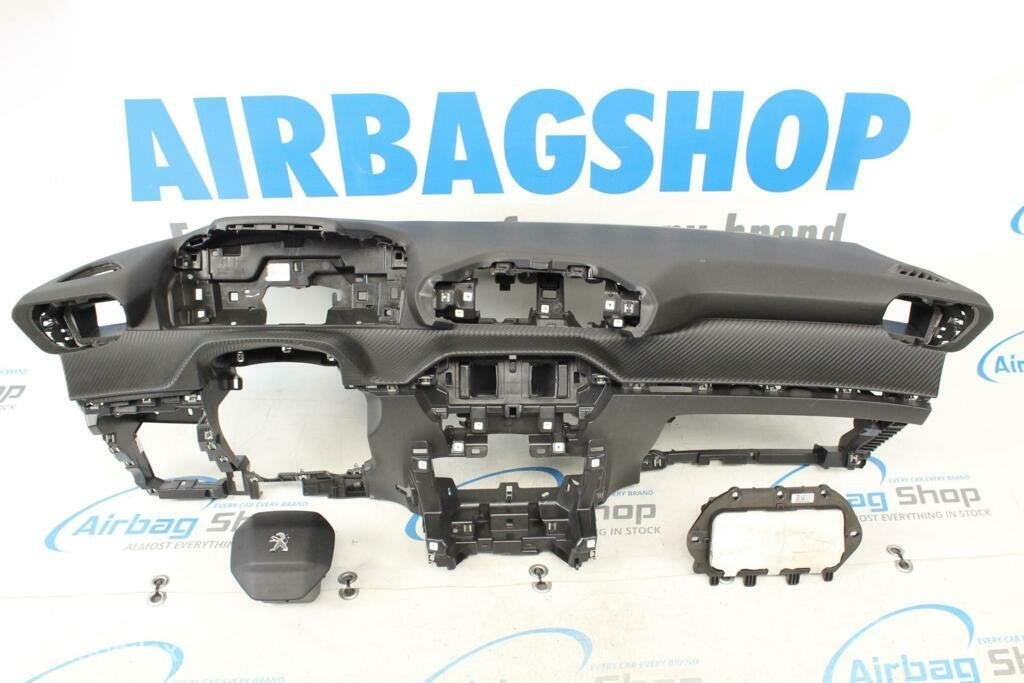 Airbag set - Dashboard met carbon Peugeot 208 (2019-heden)