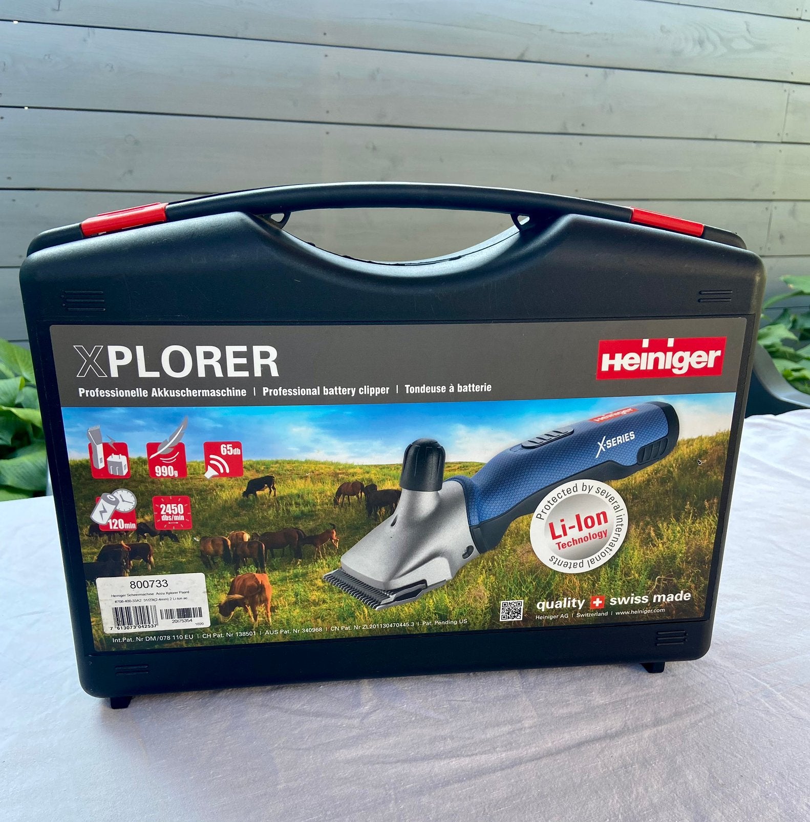 Heiniger Xplorer draadloze scheermachine – 2 accu’s – ZGAN, Dieren en Toebehoren, Paarden en Pony's | Verzorgingsproducten, Heiniger