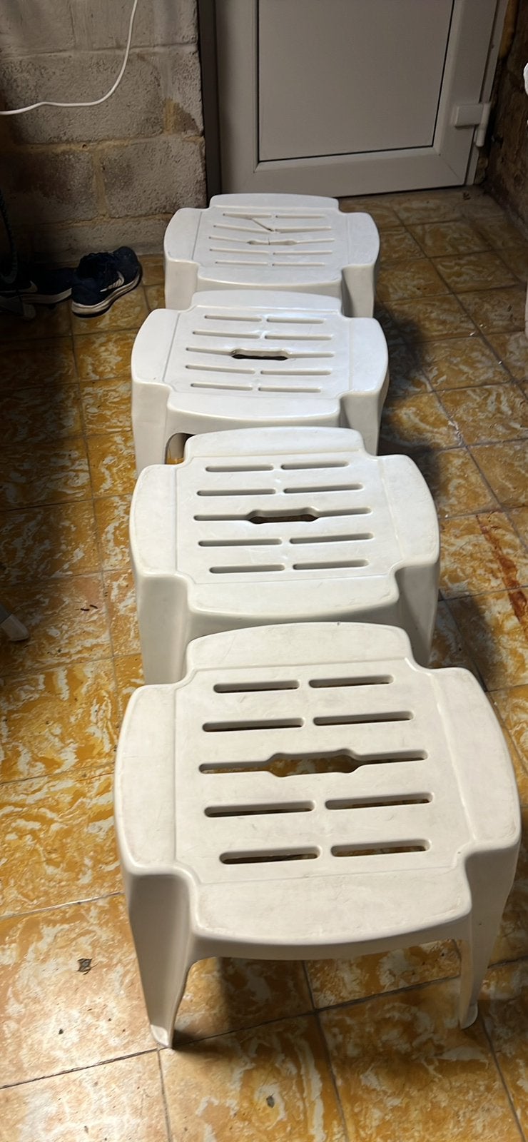 Tabouret dexterieur, Enlèvement, Comme neuf