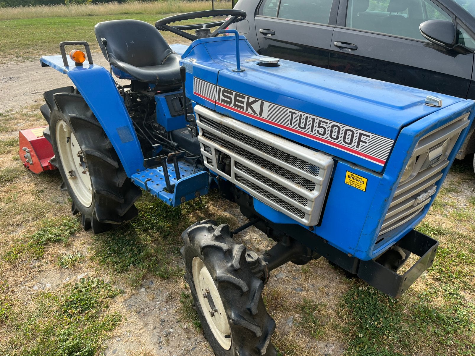 Iseki TU 1500F (boite defect), Ophalen