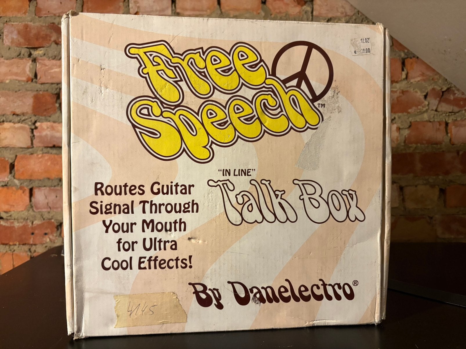 Danelectro free speech talkbox, Enlèvement ou Envoi, Comme neuf