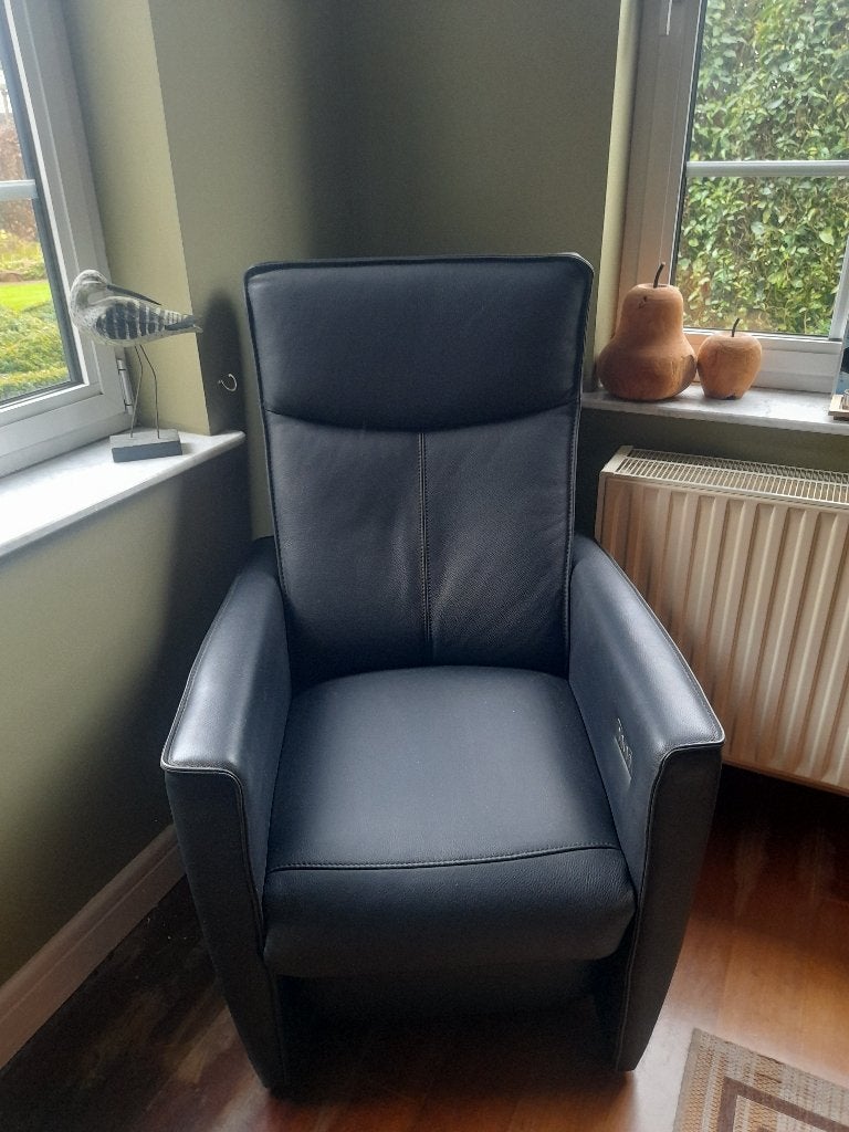 relax zetel leer, Huis en Inrichting, Ophalen, Nieuw, Leer