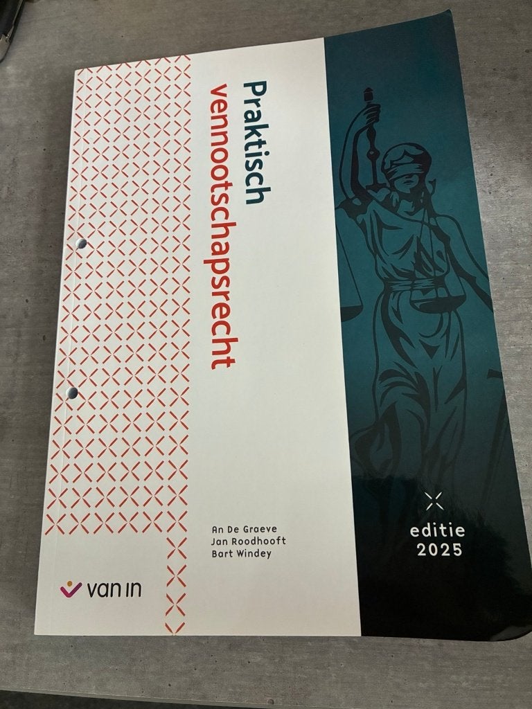 Praktisch vennootschapsrecht — 2025, Boeken, Ophalen of Verzenden, Zo goed als nieuw, Hogeschool, Gamma