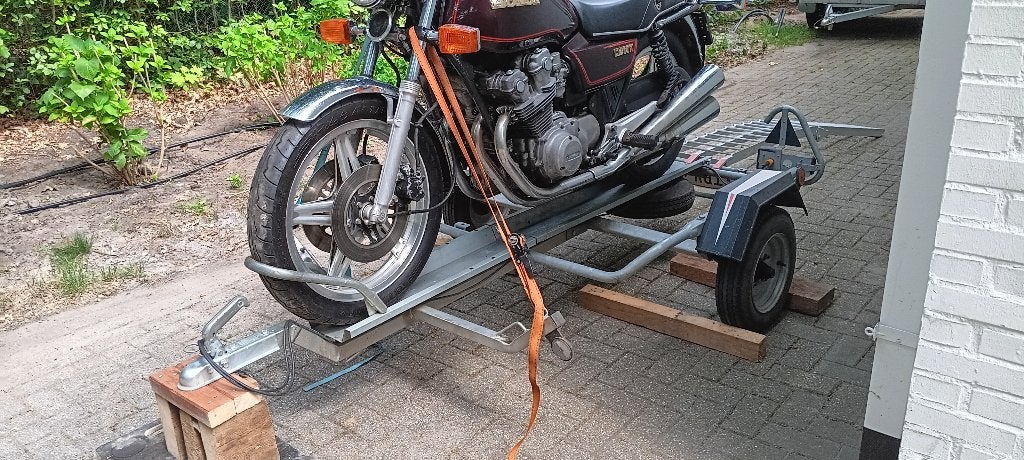 Remorque pour moto Très bon état ! ! !, Motos, Enlèvement, Utilisé