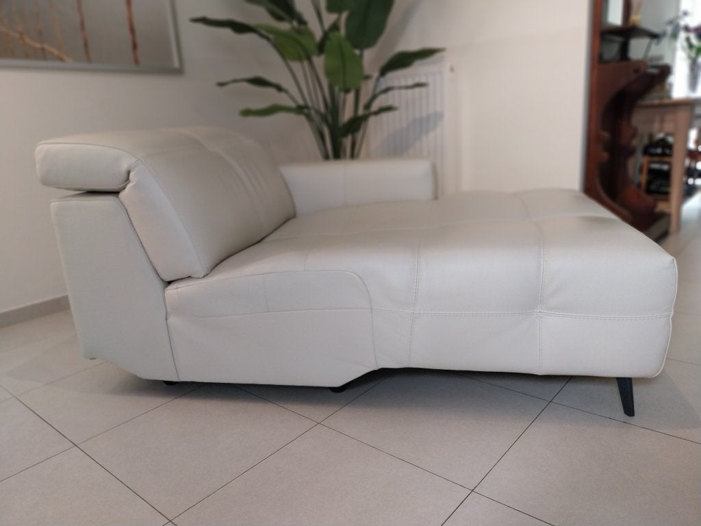 chaise longue/daybed. FRANCO FERRY italy +++++, Ophalen, Tweepersoons, Leer, Zo goed als nieuw