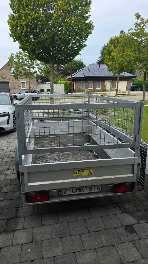 Aanhangwagen alumet afn gegalv loofrek, Ophalen, Zo goed als nieuw