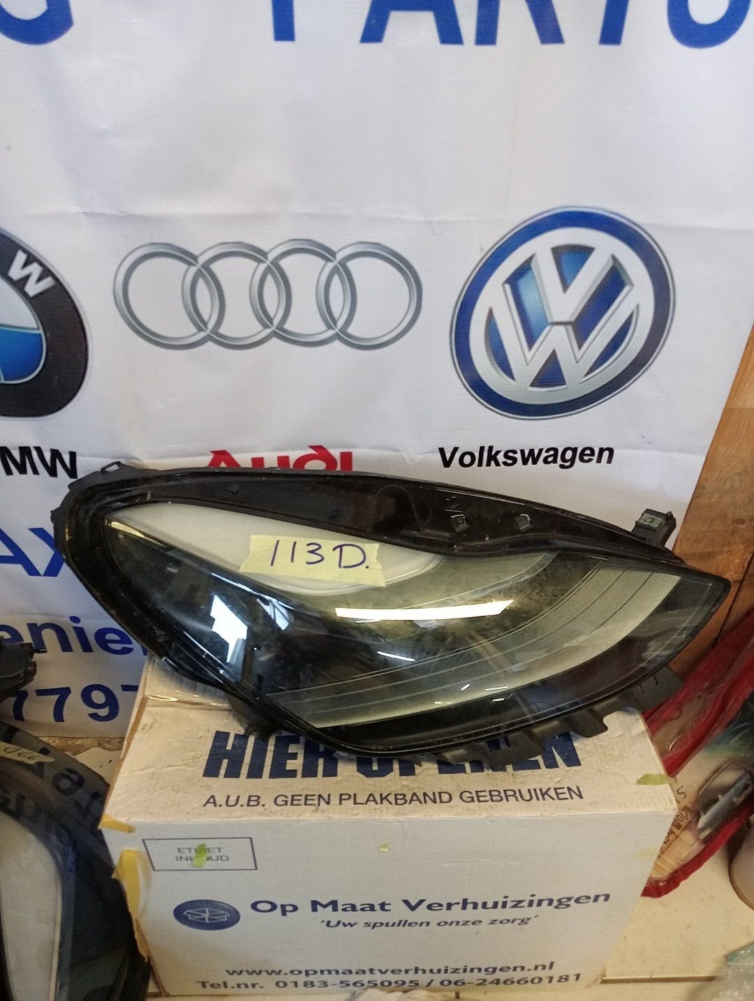 Koplamp Tesla Model 3Y Projector Matrix 151495300D Rechts, -, Utilisé, Autres marques automobiles, -