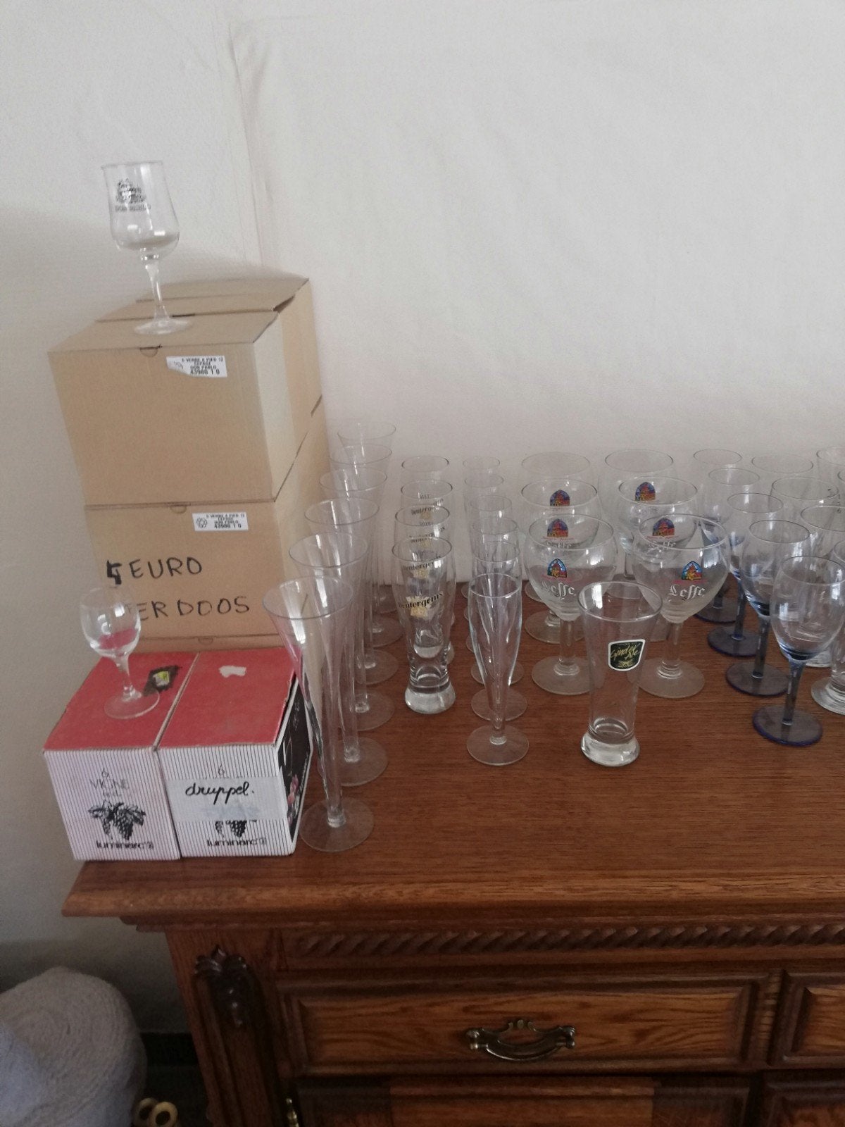 Te koop wegens grote kuis, Enlèvement