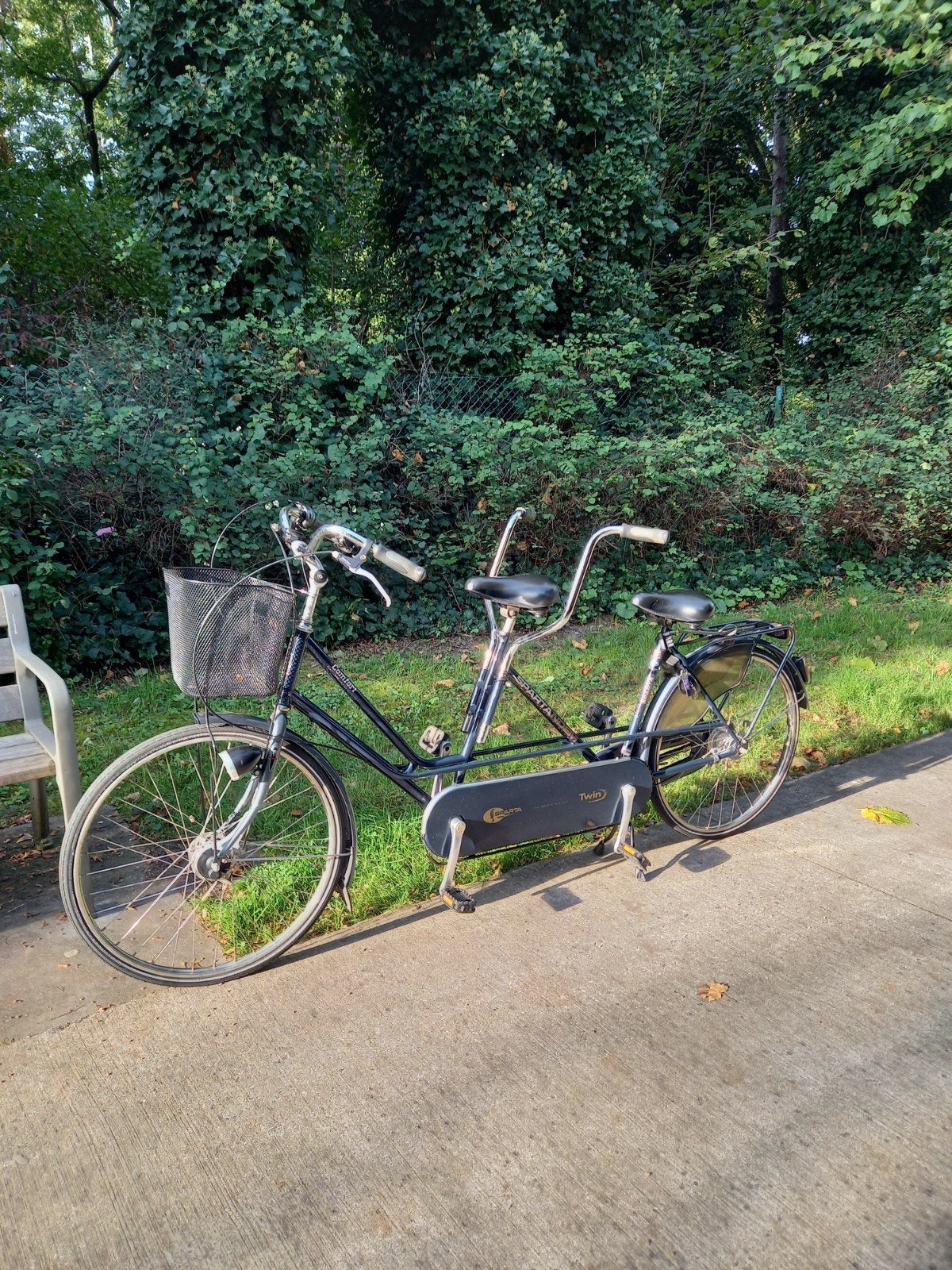 Sparta tandem., Ophalen
