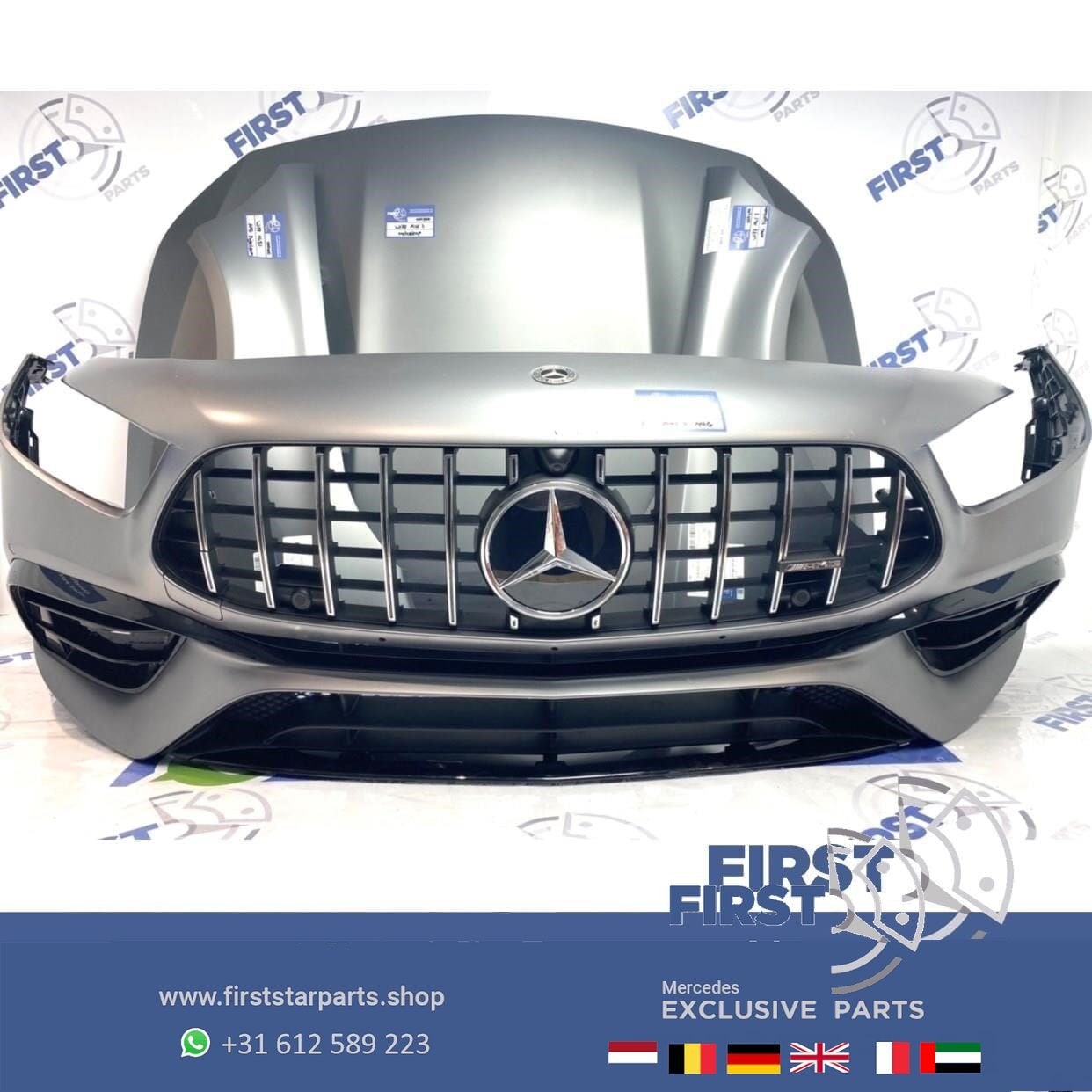 W177 V177 A45S A45 A KLASSE AMG VOORKOP GT 2018-2022 GRIJS M, Arrière, Utilisé, -, -