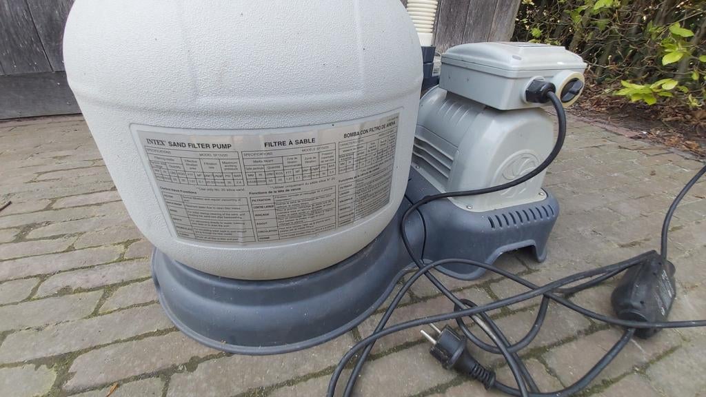 Intex Krystal Clear zandfilter, Tuin en Terras, Ophalen, Filter