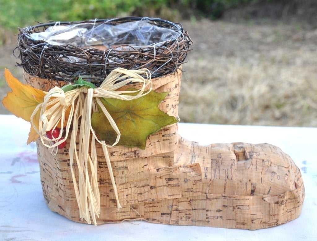 cache pot pour montage floral forme chaussure, Hobby & Loisirs créatifs, Bricolage, Utilisé, Autres types, Autres matériaux, Multicolore