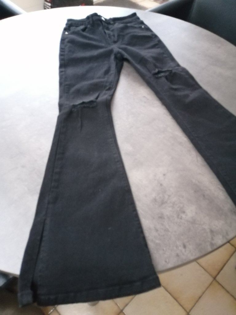 NIEUW zwarte jeans broek maat 36, Zwart, Nieuw, Ophalen of Verzenden, Maat 36 (S)