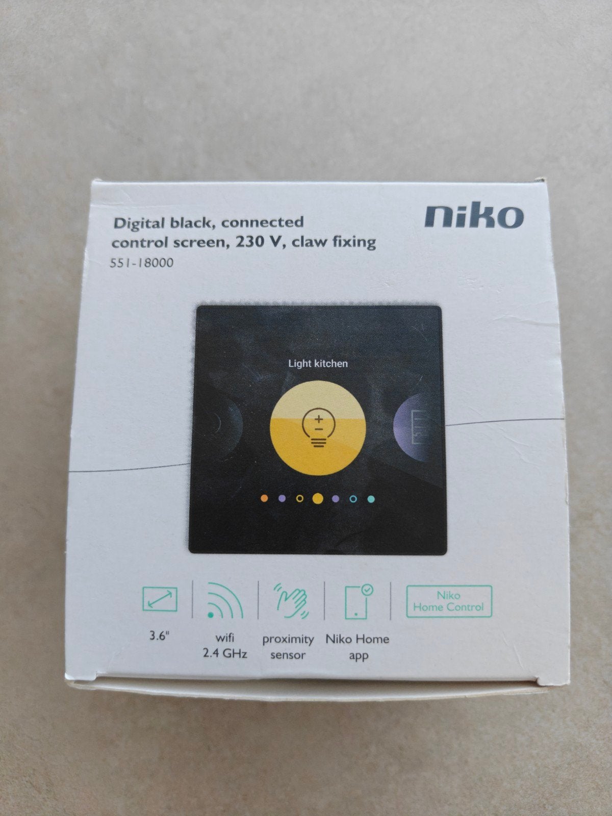 Niko Digital Black bedieningsscherm, Enlèvement, Neuf, Autres marques, Autres types