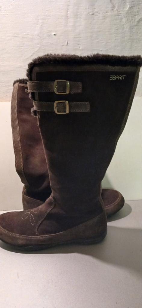 Bottes femme fourrées Esprit marron - Pointure 39, Enlèvement