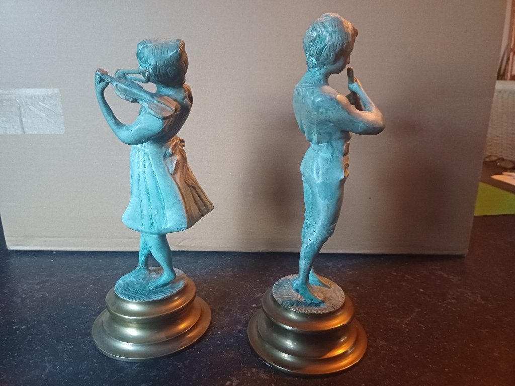 Beeldjes, Ophalen, Groen, Brocante, Zo goed als nieuw