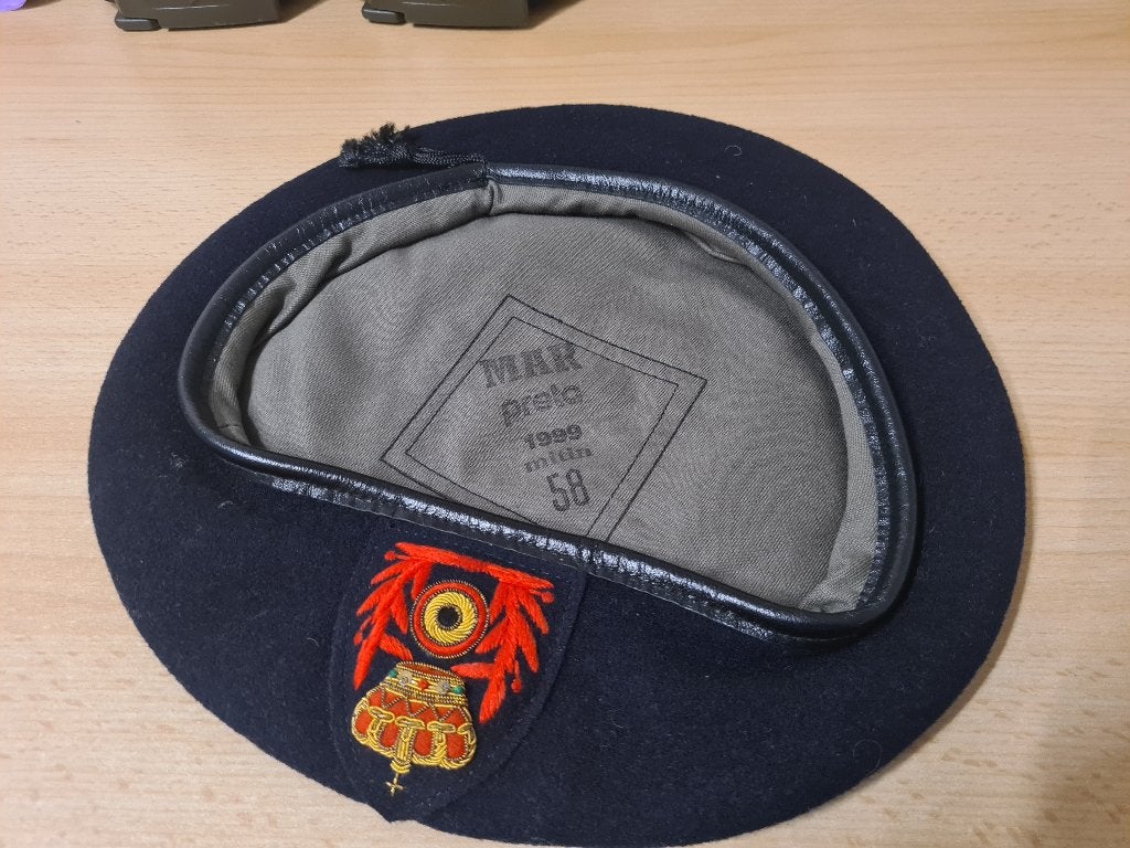 Baret zeemacht ABL marine, Ophalen of Verzenden, Marine, Helm of Baret