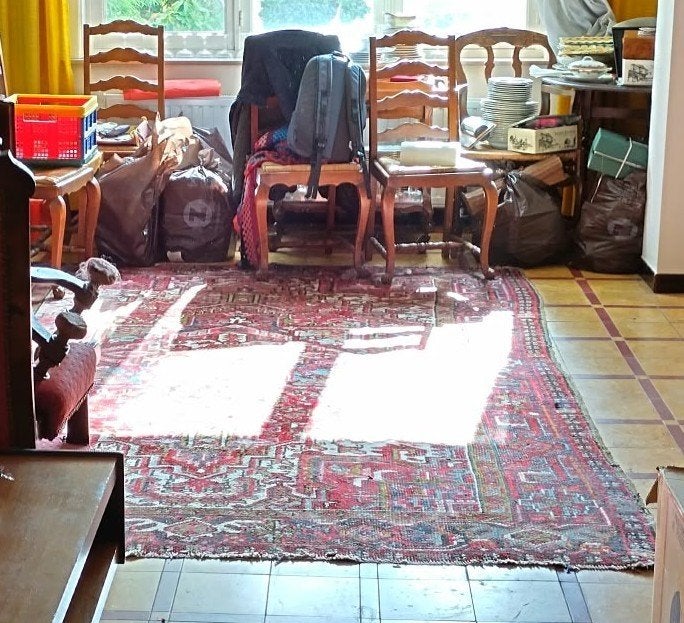 Tapis oriental grand vintage, Maison & Meubles, 200 cm ou plus, 200 cm ou plus, Enlèvement, Rectangulaire