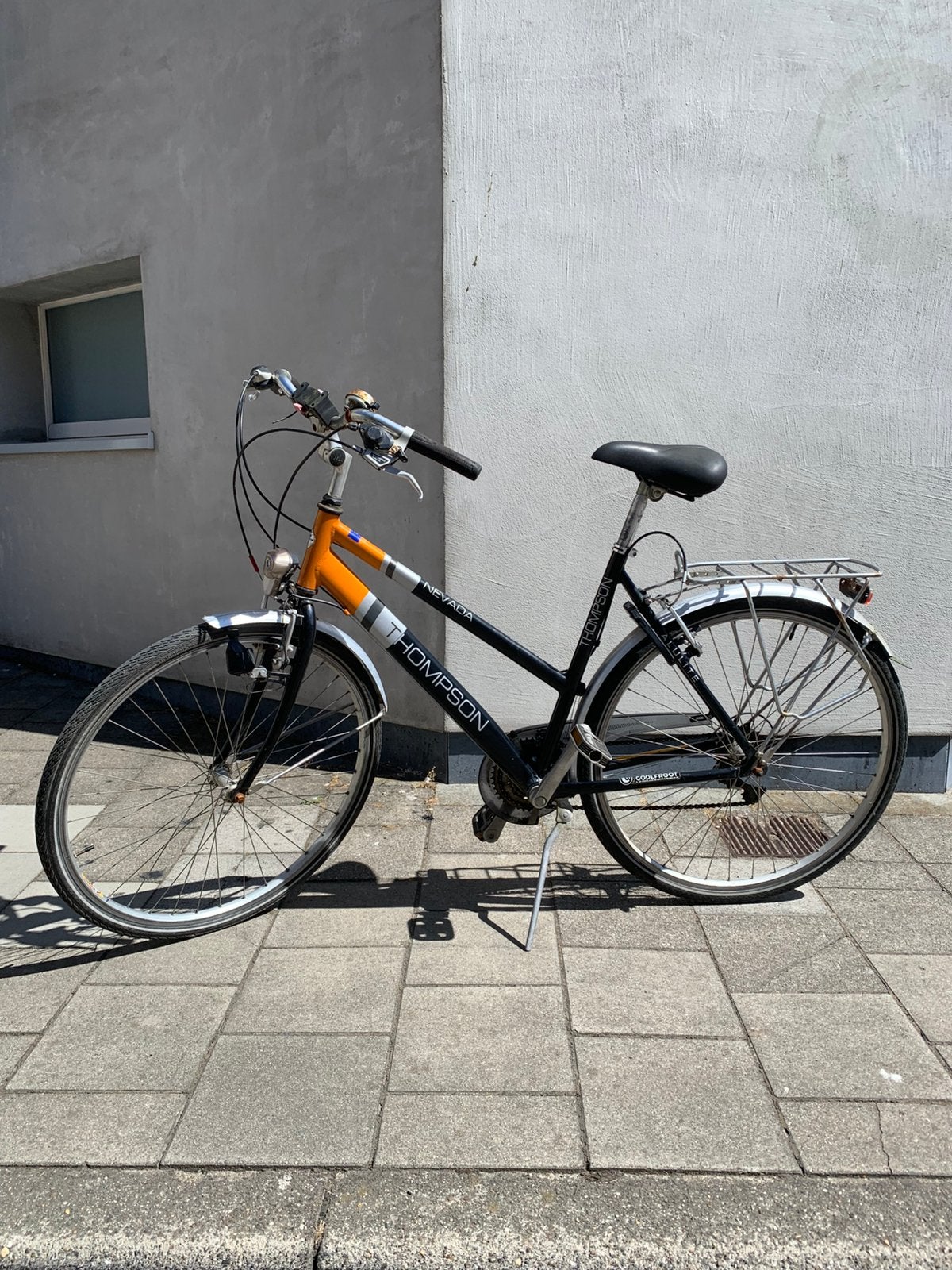 Thompson fiets voor volwassenen - In goede staat, Fietsen en Brommers, Gebruikt, Velgrem, (Extra) lage instap, Ophalen