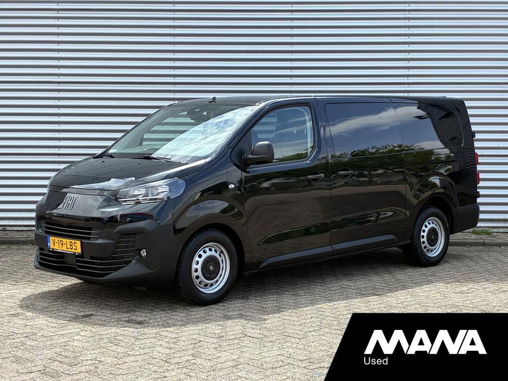 Fiat Scudo 2.0 145PK S&S L3 DC Automaat Trekhaak Lederen bek, Auto's, Gebruikt, 4 cilinders, Zwart, Leder