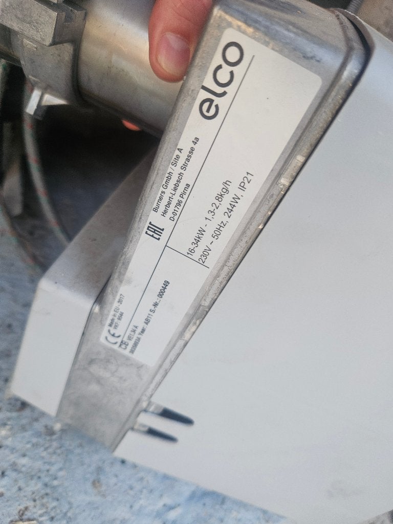 Brûleur elco, Enlèvement, Utilisé, Autres types