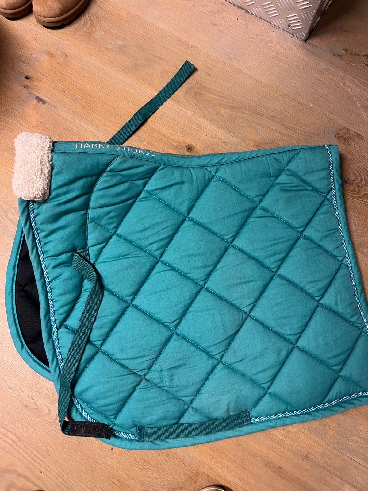 Dressuurdekje maat full in groen van Harry’s horse, Gebruikt, Dressuurdekje, Groen, Harry's Horse