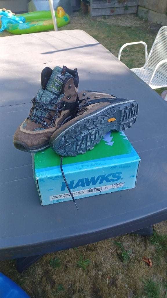 Hawks wandelschoenen bruin maat 45, Bruin, Nieuw, HAWKS, Wandelschoenen