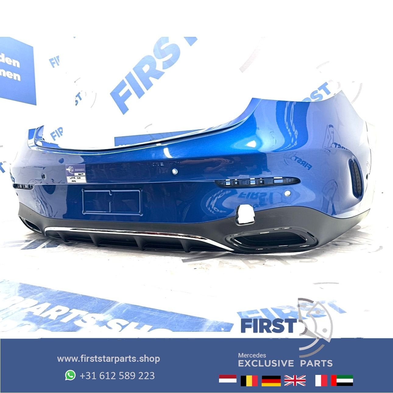 CLE C236 BUMPER A236 W236 AMG ACHTERBUMPER CLE KLASSE A23688, Arrière, Utilisé, -, -
